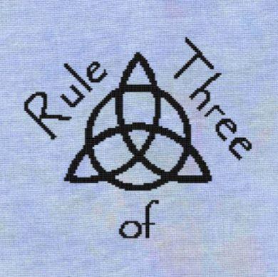 Rule Of Three - White Willow Stitching