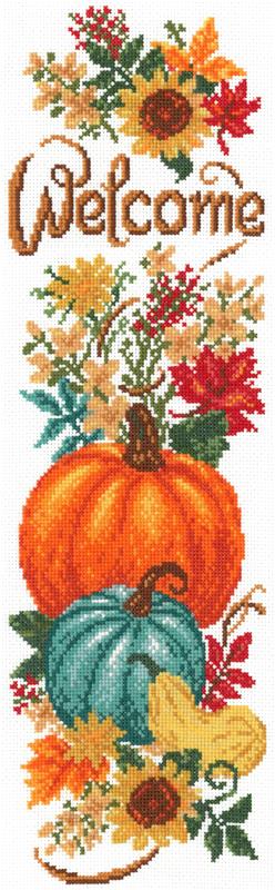 Fall Welcome Banner By Ursula Michael - Imaginating