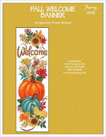 Fall Welcome Banner Kit By Ursula Michael - Imaginating Kits