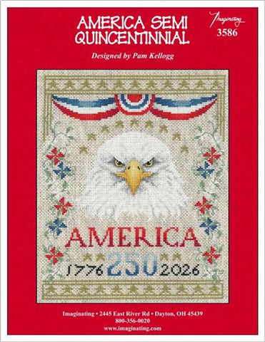 America Semi Quincentennial Kit By Pamela Kellog - Imaginating Kits