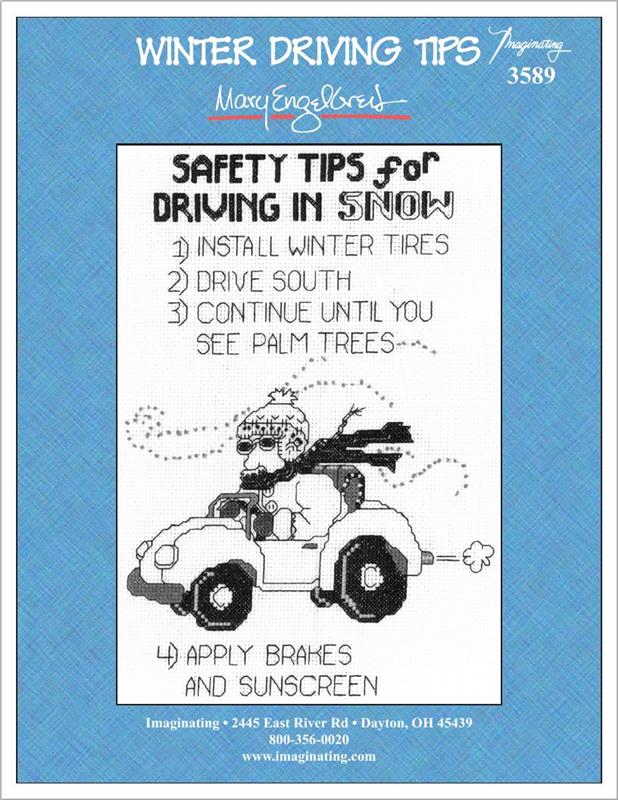 Winter Driving Tips Kit By Mary Engelbreit  - Imaginating Kits