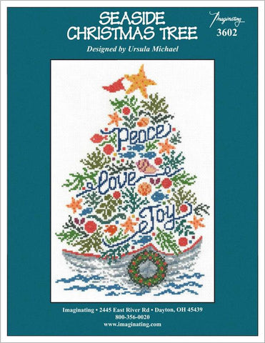 Seaside Christmas Tree Kit By Ursula Michael - Imaginating Kits