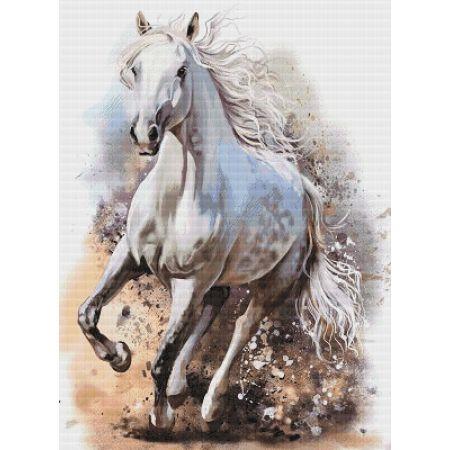White Horse By Kajenna Art - Paine Free Crafts