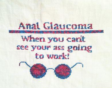 Anal Glaucoma - White Willow Stitching