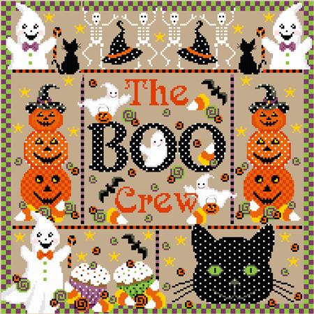 The Boo Crew - Sugar Stitches Design