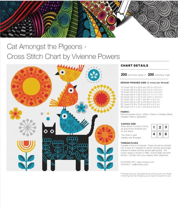 Cat Amongst The Pigeons - Vivsters