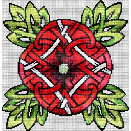 Celtic Poppy By Marjory Tait - Paine Free Crafts