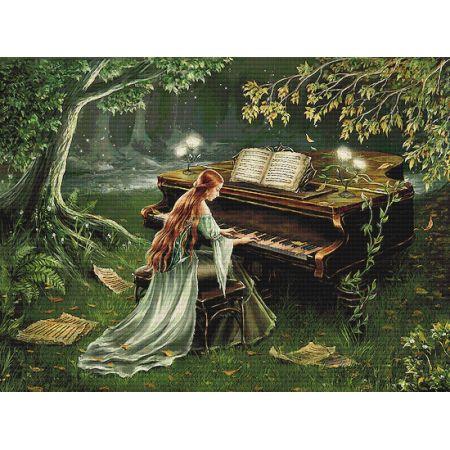 Forest Piano By Esmira - Paine Free Crafts