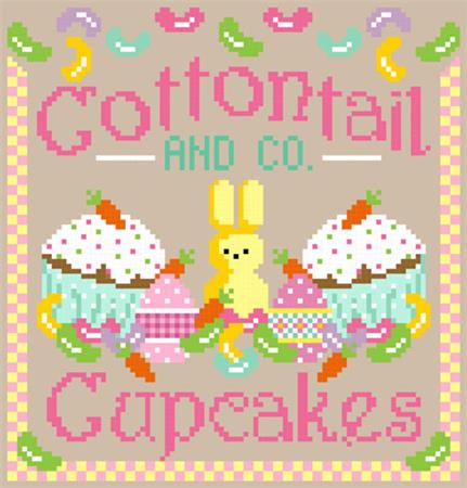 Cottontail Cupcakes - Sugar Stitches Design