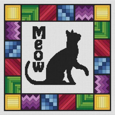 Morning Meow - White Willow Stitching