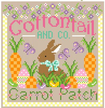 Cottontail Carrot Patch - Sugar Stitches Design