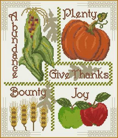 Harvest Sampler - Cross-Point Designs