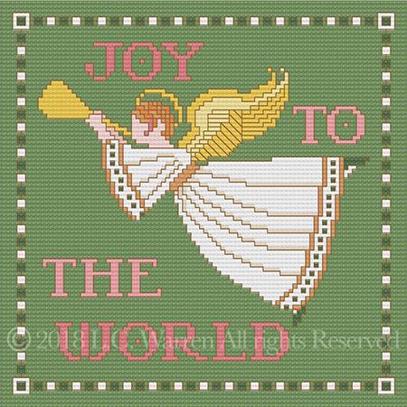 Joy To The World - PurrCat CrossStitch