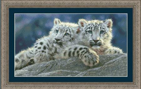 Snow Leopard Cubs - Kustom Krafts