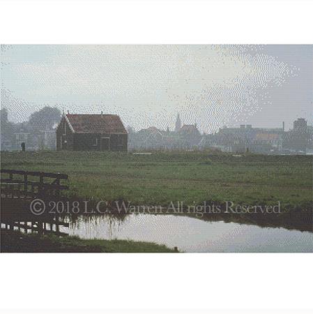 Dutch Landscape - PurrCat CrossStitch