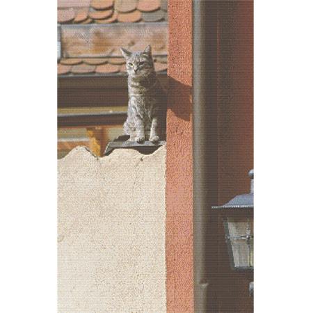 Rothenburg Katze - PurrCat CrossStitch