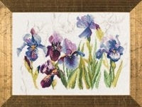 Blue Flowers Iris - Lanarte