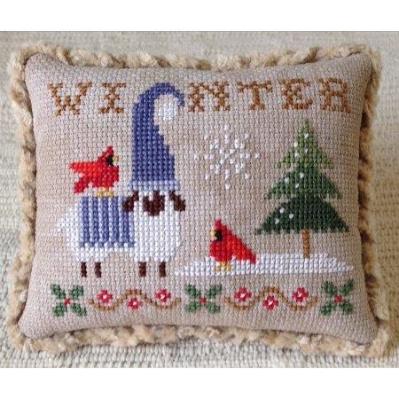 Plum Petite Seasons Collection: Winter - Plum Pudding NeedleArt