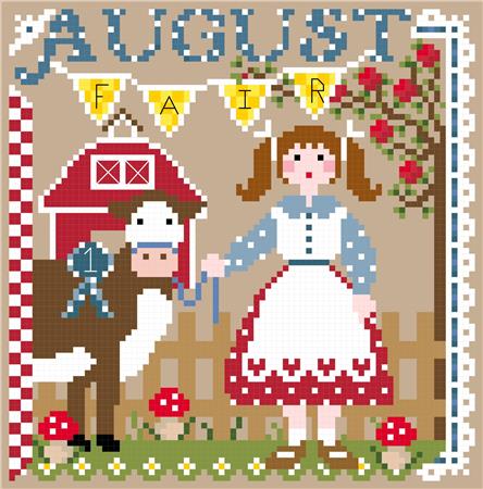 Miss August - Sugar Stitches Design