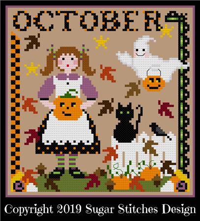 Miss October - Sugar Stitches Design