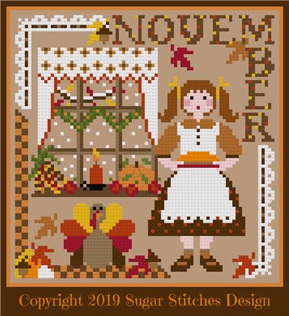 Miss November - Sugar Stitches Design