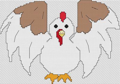 When Chickens Fly - White Willow Stitching