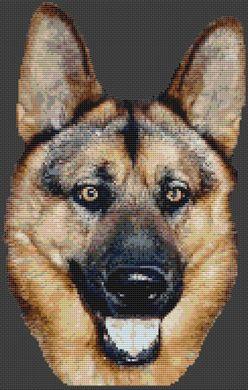 Spirit: German Shepherd - White Willow Stitching