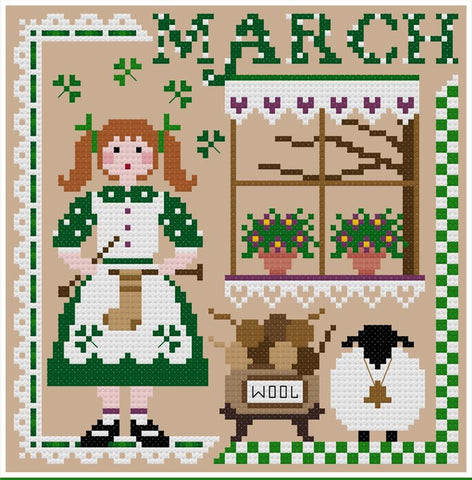 Miss March - Sugar Stitches Design