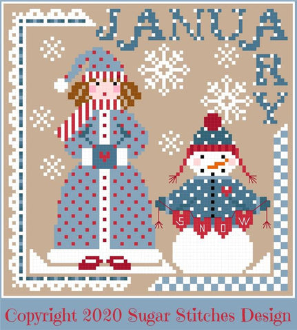 Miss January - Sugar Stitches Design