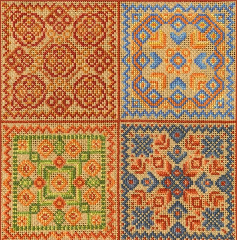 Quilt Block Sampler - Cross-Point Designs