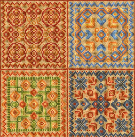 Quilt Block Sampler - Cross-Point Designs