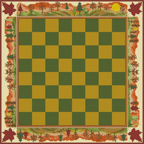 Fall Woodland Game Board - Cross-Point Designs