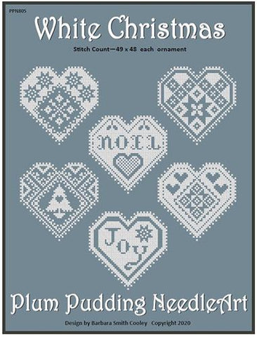 White Christmas - Plum Pudding NeedleArt