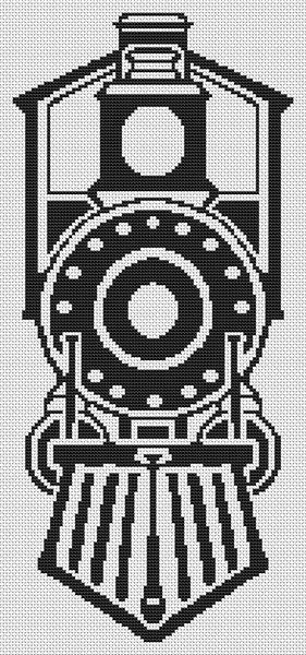Train 2 - White Willow Stitching
