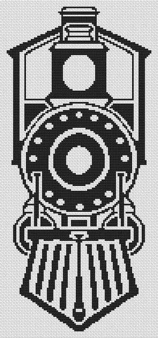 Train 2 - White Willow Stitching