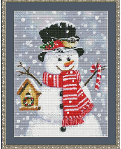 Snowman Birdhouse - Kustom Krafts
