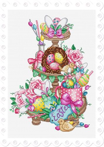 Easter On Platter - Les Petites Croix De Lucie