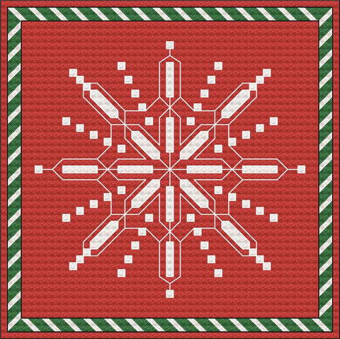 A Christmas Snowflake - PurrCat CrossStitch