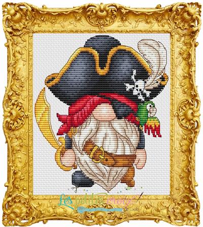 Gnome Pirate - Les Petites Croix De Lucie