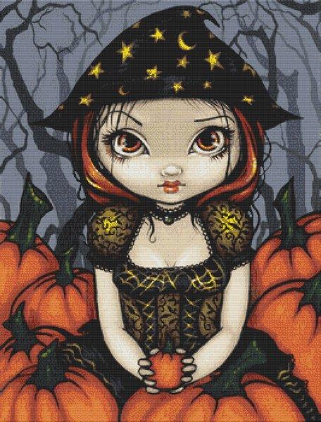 A Pumpkin Gift - White Willow Stitching