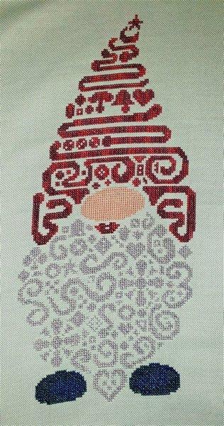 Tribal Gnome - White Willow Stitching