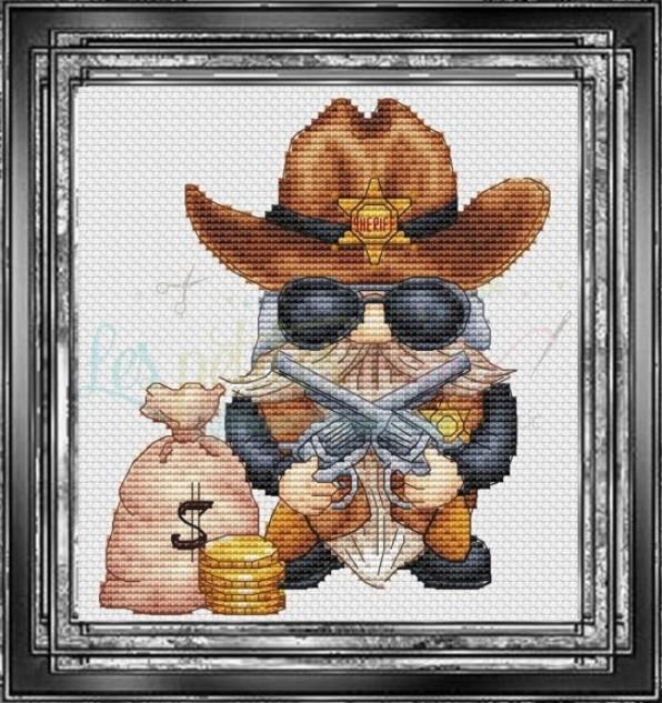 Sheriff Gnome - Les Petites Croix De Lucie