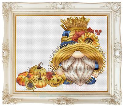 Scarecrow Gnome - Les Petites Croix De Lucie