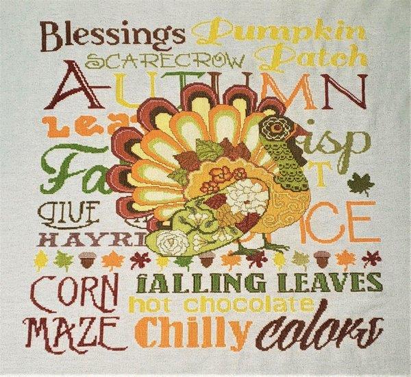 Thanksgiving Thoughts - White Willow Stitching