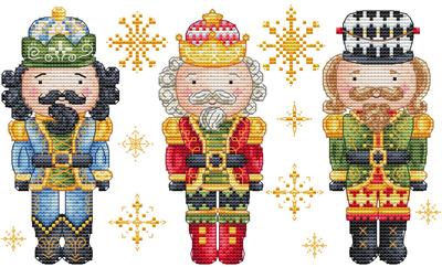 Nutcracker's Trio: Seasonal Collection - Les Petites Croix De Lucie