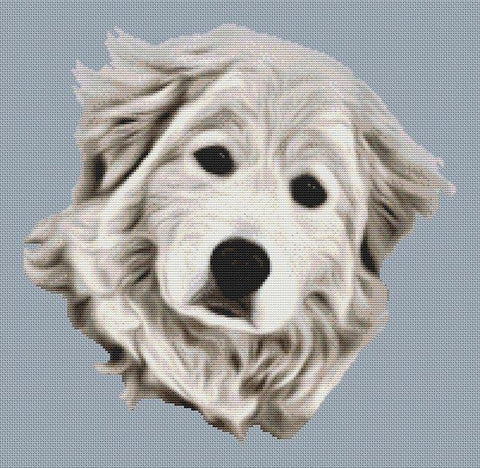 Great Pyrenees - White Willow Stitching