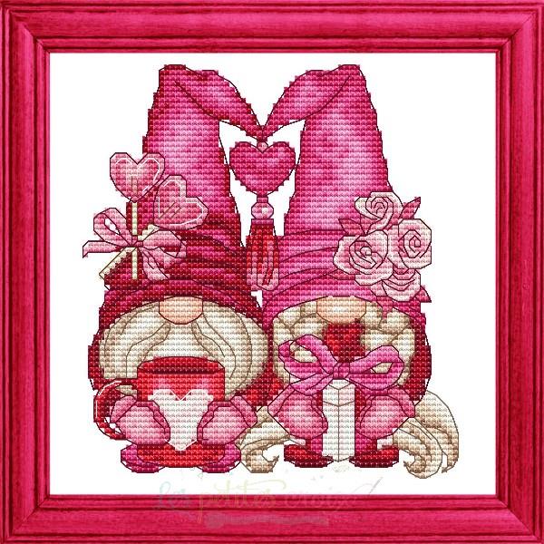 Valentines Gnome - Les Petites Croix De Lucie