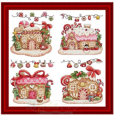 Gingerbread Houses: Seasonal Collection - Les Petites Croix De Lucie