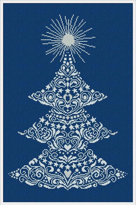 CT 105: Christmas Tree 105 - Alessandra Adelaide Needleworks