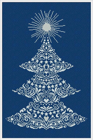 CT 105: Christmas Tree 105 - Alessandra Adelaide Needleworks